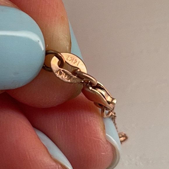 Morganite & Diamond 14kt Rose Gold Necklace - Picture 10 of 14